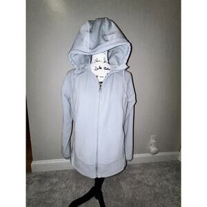 Columbia Women's Sz Large Full Zip Gray Blue‎ Fleece Jacket 01268 XL6619 0913